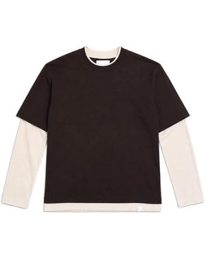 Woc Venezia Double-Layered T-Shirt - Black