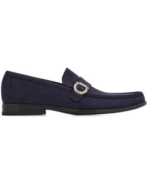 Ferragamo Loafer Mit Schnalle - Blau