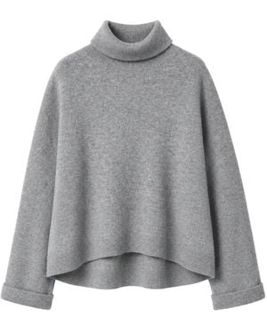 Dusan Roll-Neck Sweater - Gray