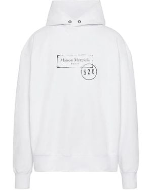 Maison Margiela コットン パーカー - ホワイト