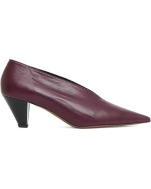 Mansur Gavriel Kiki Vヴァンプ パンプス - パープル