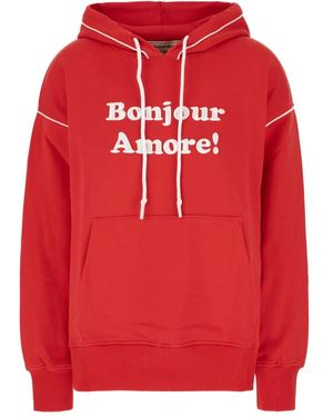 ALESSANDRO ENRIQUEZ Embroidered-Detail Hoodie