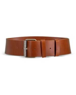 Aspesi Buckled Belt - Brown