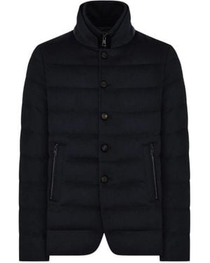DUNO Master T Quilted Detachable-Bib Coat - Blue