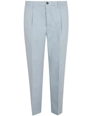 Slowear Pleated Trousers - Blue