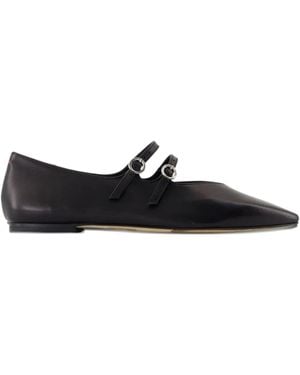 Aeyde Ballerinas Mit Spitzer Kappe - Schwarz