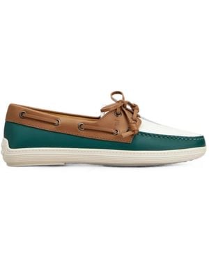 Tod's Boat Shoes - Green