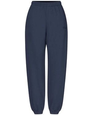 ROTATE BIRGER CHRISTENSEN Heavy Sweat Trousers - Blue