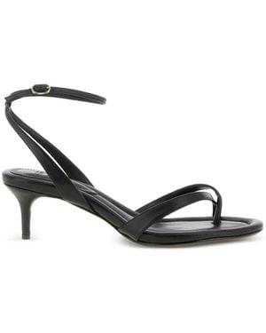 Alexandre Birman Nelly Adjustable Ankle Strap Sandals - White