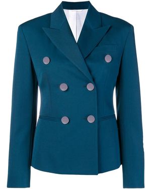 Calvin Klein Peaked Lapel Blazer - Blue