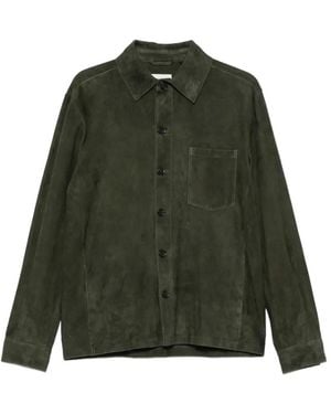 Arma Dino Wildlederjacke Mit Brusttasche - Grün