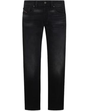 DIESEL Faded-Effect Jeans - Black