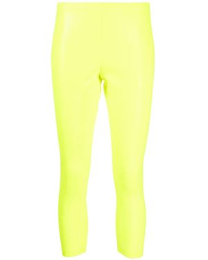 Junya Watanabe Cropped Leggings - Yellow