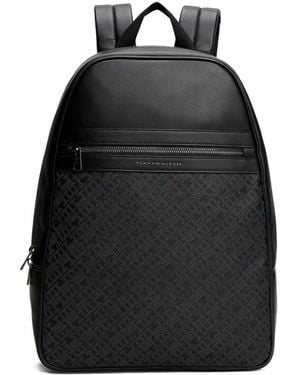 Tommy Hilfiger Th Monogram Backpack - Black