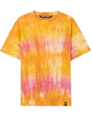 Palm Angels X Hï Ibiza Tie-Dye T-Shirt - Orange
