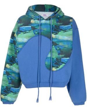 ERL Fleece Hoodie - Blue