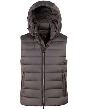 Moorer Vermeer Gilet - Brown