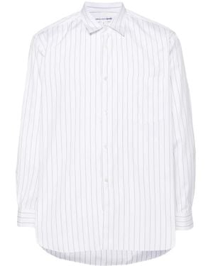 Comme des Garçons Camicia A Righe - Bianco