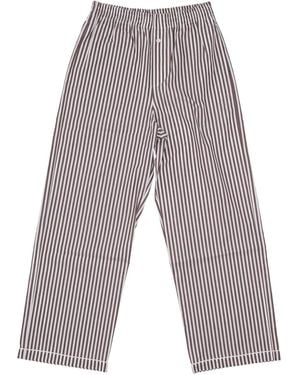 LA ROSE Striped Pijama Trousers - Grey