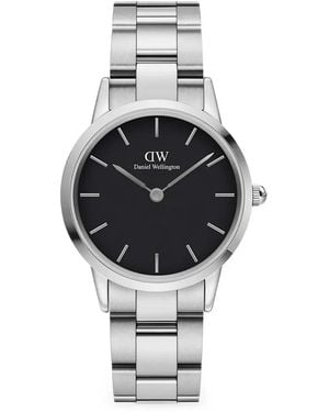 Daniel Wellington Iconic Link 36Mm Watch - Gray