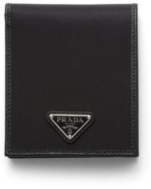 PRADA プラダ メンズ ジッパーレザーカードホルダー メンズ Prada 財布 & カードホルダー | Lyst