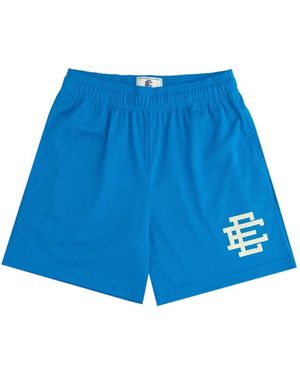 Eric Emanuel Shorts Ee Basic Con Logo - Blu