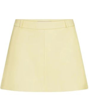 FRAME Minigonna The Leather - Neutro