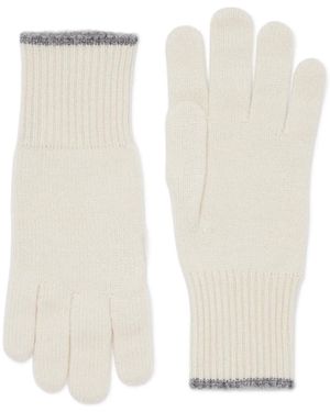 Brunello Cucinelli Knit Gloves - White