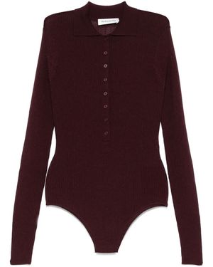 Frankie Shop Solana Poloshirt-Body - Lila