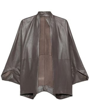 Cortana Opalo Leather Jacket - Brown