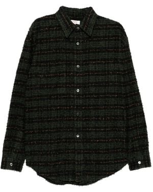 MASU Shaggy Shirt - Black