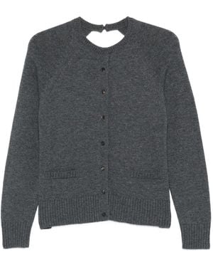 Cordera Button-Up Cardigan - Grey