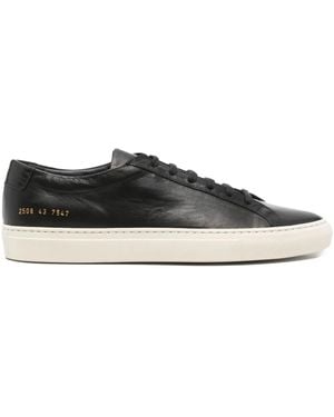 Common Projects Leren Sneakers - Zwart