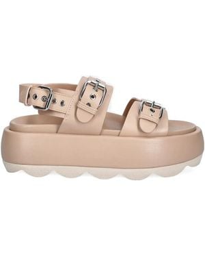 Agl Attilio Giusti Leombruni Gwendoline Plateau-Sandalen mit Schnalle - Pink