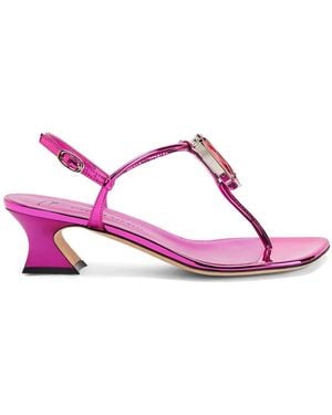 Giuseppe Zanotti Sandali Anthonia 45Mm - Rosa