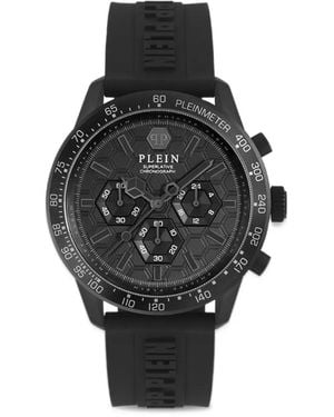 Philipp Plein Pleinmeter 44Mm Watch - Black