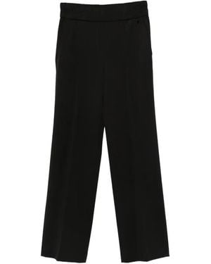 Marc Cain Broek Met Elastische Tailleband - Zwart