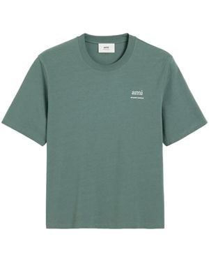 Ami Paris ロゴ Tシャツ - グリーン