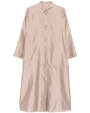 Max Mara Manna Collared Dress - Pink
