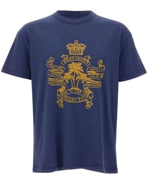 Polo Ralph Lauren Graphic-Print T-Shirt - Blue