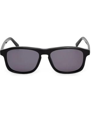 MM6 by Maison Margiela Rectangle-Frame Sunglasses - Black
