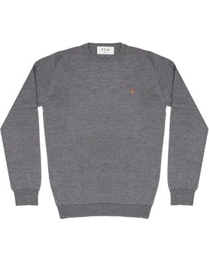 PELO FOUNDATION Jersey Con Aplique De Perro - Gris
