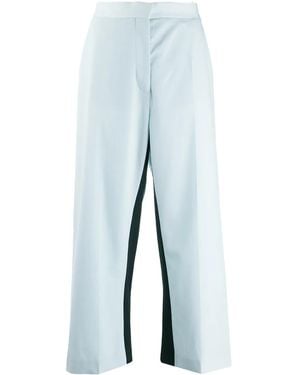 Stella McCartney Tracy Cropped Trousers - Blue