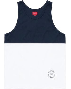 Supreme Split Block T-Shirt - Blue