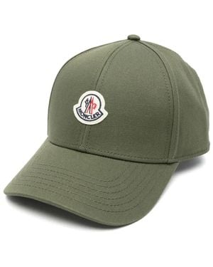 Moncler Cappello Da Baseball Con Applicazione Logo - Verde