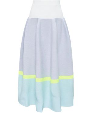 CFCL Pottery Midi Full Skirt - White