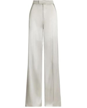 Ralph Lauren Hose Aus Satin - Weiß