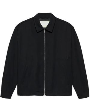 New Amsterdam Zip-Up Shirt - Black