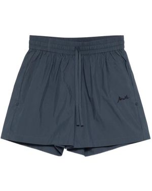 P.A.R.O.S.H. Drawstring Shorts - Blue