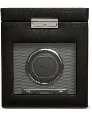 Wolf Viceroy Uhrenbeweger 1 Uhr (22,6cm x 19,7cm) - Schwarz